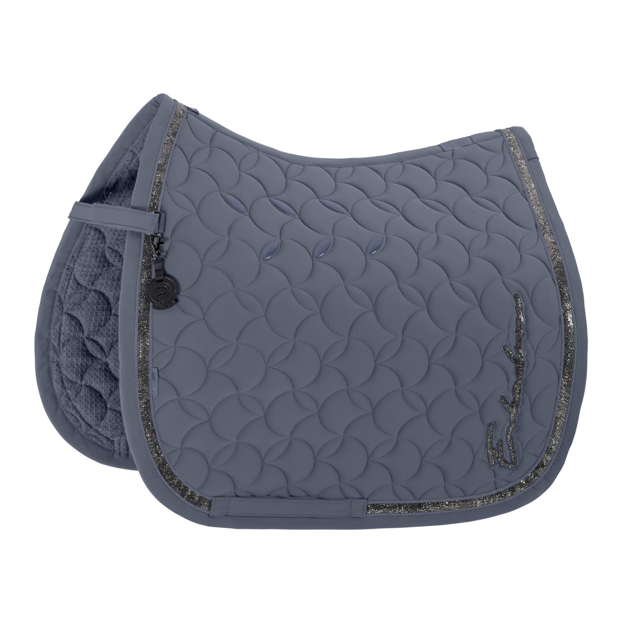 Eskadron Platinum 26 Czaprak Pro Soft Glitter Slate Blue